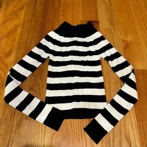 Zara Knit Sweater with Open Back